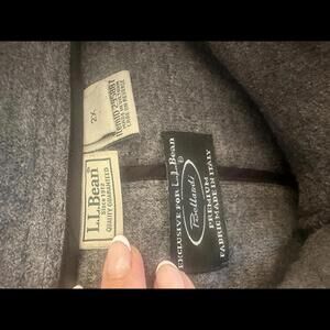 L.L.Bean Bellandi Premium Italian Fabric Coat - Size 2X